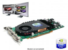 PLACA VIDEO NVIDIA QUADRO FX 3450 PCIE X16 DUAL DVI 256MB 256BIT GDDR3 foto