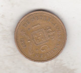Bnk mnd Antilele Olandeze 1 gulden 1993, America de Nord