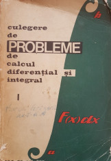 CULEGERE DE PROBLEME DE CALCUL DIFERENTIAL SI INTEGRAL - Arama, Morozan (vol. I) foto