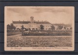 SFANTU GHEORGHE PARCUL ORASULUI CU TRIBUNALUL TREISCAUNE CIRCULATA 1935, Printata