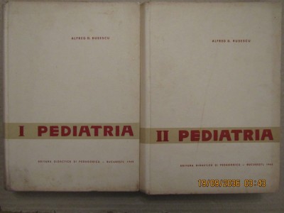 Pediatria - Alfred D. Rusescu( 2 vol ) foto