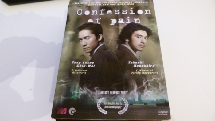 confesion of pain - dvd(doar germana)