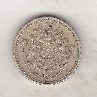 bnk mnd Marea Britanie Anglia 1 lira 1983