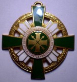 I.791 GERMANIA MEDALIE HISTORISCHE DEUTSCHE SCH&Uuml;TZENBRUDERSCHAFT 61mm email