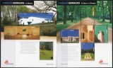 PORTUGALIA 2005, Arhitectura, Parcuri, MNH