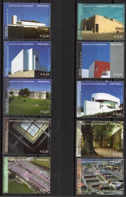 PORTUGALIA 2006, Arhitectura, MNH foto