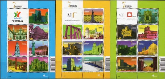PORTUGALIA 2007, Arhitectura, MNH