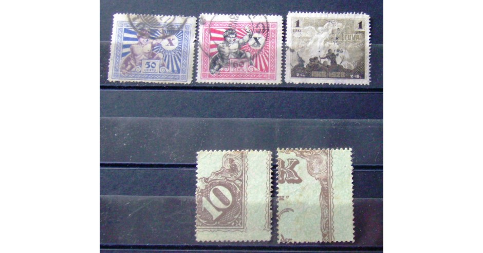 Timbres Lietuva Divers MNH** 1920-1940 - Collection Europe, Neufs Sans Charnière, Qualité Supérieure
