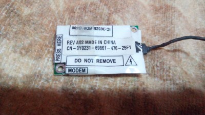 Modem Conexant - Dell Latitude D400 foto
