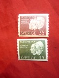 Serie- Personalitati- Premii Nobel 1968 Suedia 2 valori