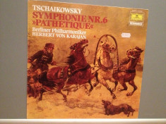 TSCHAIKOWSKY ? SYMHONY no 6 - cu : Von Karajan (1981/Polydor/RFG) - VINIL/ca NOU foto