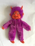 Maimutica tip Monchhichi (kiki), moncicci, moncici, drac mov