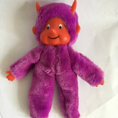 Maimutica tip Monchhichi (kiki), moncicci, moncici, drac mov