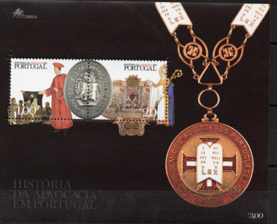 PORTUGALIA 2003, Istoria profesiei de avocat, MNH foto