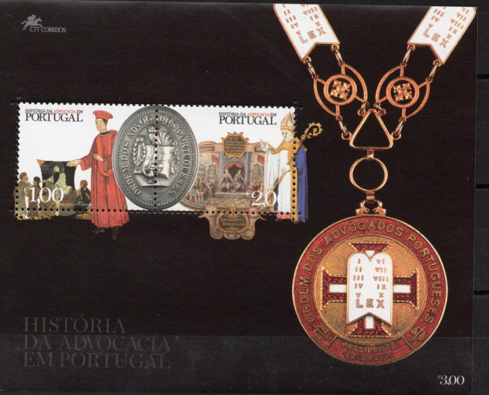 PORTUGALIA 2003, Istoria profesiei de avocat, MNH