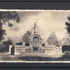 GALATI MONUMENTUL EROILOR DIN CIMITIR MARASTI 1917-MARASESTI 1917 FOTO AGFA