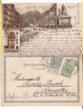 Austria -Insbruck (litho)- litografie, Circulata, Printata