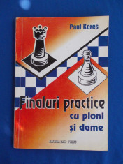 PAUL KERES - FINALURI PRACTICE CU PIONI SI DAME - 1996 foto