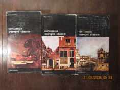 CIVILIZATIA EUROPEI CLASICE -PIERRE CHAUNU ( 3 VOL ) foto