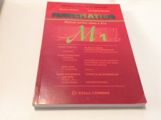 MATEMATICA MANUAL PENTRU CLASA A XI-A M1 - Burtea-RF14/3