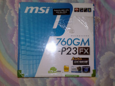 Placa de baza Msi 760GM-P23 (FX) socket AM3+ - resigilata emag foto