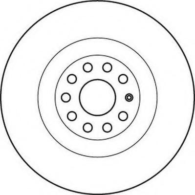 Disc frana VW GOLF VI 2.0 R 4motion - JURID 562239J Disc frana VW GOLF VI 2.0 R 4motion - JURID 562239J