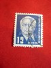 Timbru 12 pf stampilat 1950 DDR - Presedinte W.Pieck