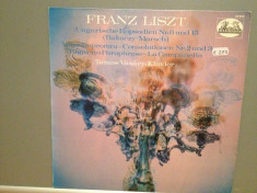 LISZT ? HUNGARIAN RHAPSODY no 6 &amp;amp; 15 ,Valse?(1974/HELIODOR/RFG) - VINIL/ca NOU foto