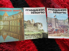 Revista Magazin Istoric 1967 nr 1 si 3 si 1977 nr 7 Rk foto