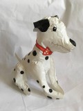 Jucarie gonflabila veche, China, Vintage, caine dalmatian, 32cm