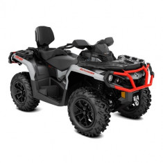 ATV Can-Am Outlander MAX XT 650 Brushed Aluminum Can-Am Red 2018 foto