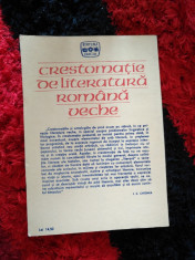 Crestomatie de literatura romana veche 2 vol RK foto