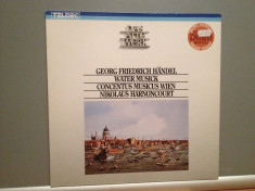 HANDEL ? WATER MUSIC - Concentus Musicus Wien (1984/DECCA/RFG) - VINIL/ca NOU foto