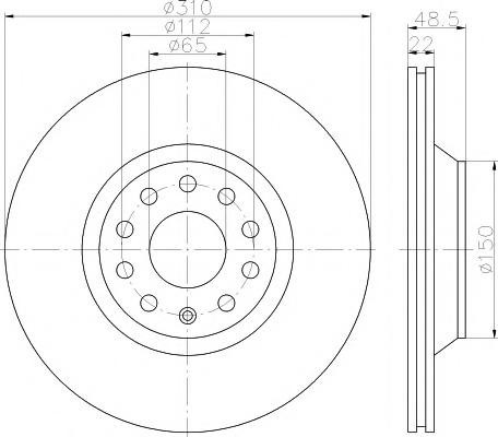 Disc frana VW GOLF VI 2.0 R 4motion - TEXTAR 92140703 Disc frana VW GOLF VI 2.0 R 4motion - TEXTAR 92140703