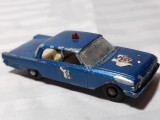 MATCHBOX NR 55 - LESNEY - ANGLIA - FORD FAIRLANE POLICE CAR - METAL - ANUL 1963