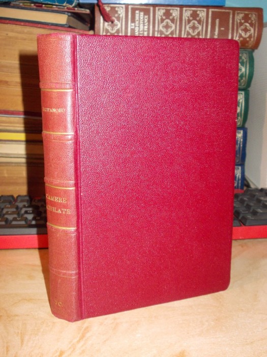 DAMIAN STANOIU - CAMERE MOBILATE ( ROMAN ) - EDITIA IV-A - INTERBELICA *
