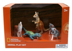 Set 4 figurine - Cangur, Ursi Koala, Soparla, Vulpe foto