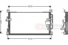 Condensator, climatizare MITSUBISHI COLT/RODEO 2.5 TD 4WD - VAN WEZEL 32005107 foto