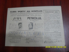 program Jiul - Petrolul Pl. foto