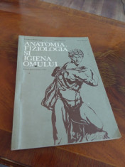 Anatomia, Fiziologia Si Igiena Omului - Mandrusca, 1984 foto