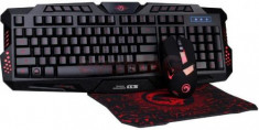 Kit Gaming Starter 3-in-1 Marvo CM350 (Tastatura, Mouse, Mouse Pad) foto