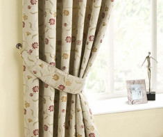 Set 2 accesorii pentru draperie Isla Beige foto