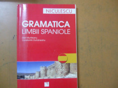 Gramatica limbii spaniole Munteanu Duhaneanu Bucuresti 2007 foto