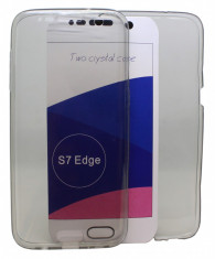 Husa Protectie Silicon Tpu Slim 360 Grade Samsung Galaxy S7 Edge foto