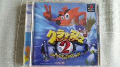 vand joc PS1,PLAYSTATION 1,CRASH BANDICOOT 2 , Japan,colectie foto