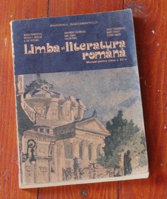 MANUAL LIMBA SI LITERATURA ROMANA CLASA XII 1996 foto