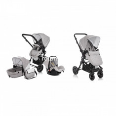 Carucior Kinderkraft 3 in 1 Kraft 6 plus, gri ID601 foto