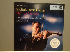 BRAHMS ? VIOLIN CONCERT D-dur,op 77 -cu HENRRYK SZERYNG(1978/RCA/RFG) - VINIL/NM foto