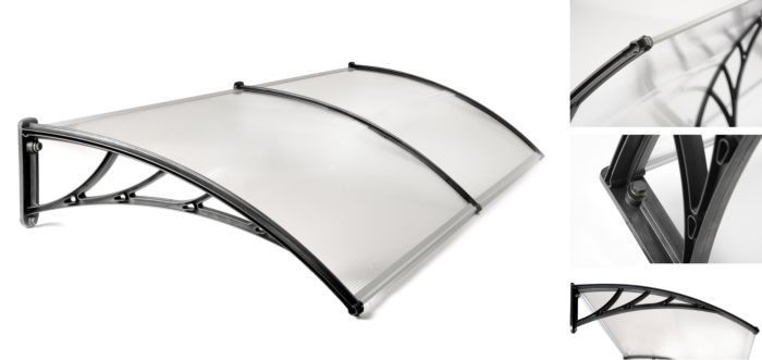 Marchiza/ Copertina metalica ?i policarbonat 80 x 300 cm, ID869 Marchiza/ Copertina metalica ?i policarbonat 80 x 300 cm, ID869