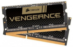 Memorie laptop Corsair Laptop SODIMM DDR3 Vengeance, 16GB, 1600MHz, Dual channel foto